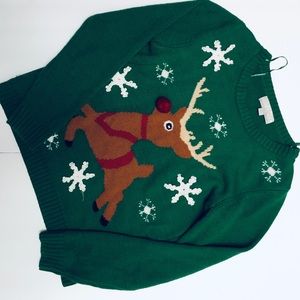 Carolyn Taylor ugly Christmas sweater large